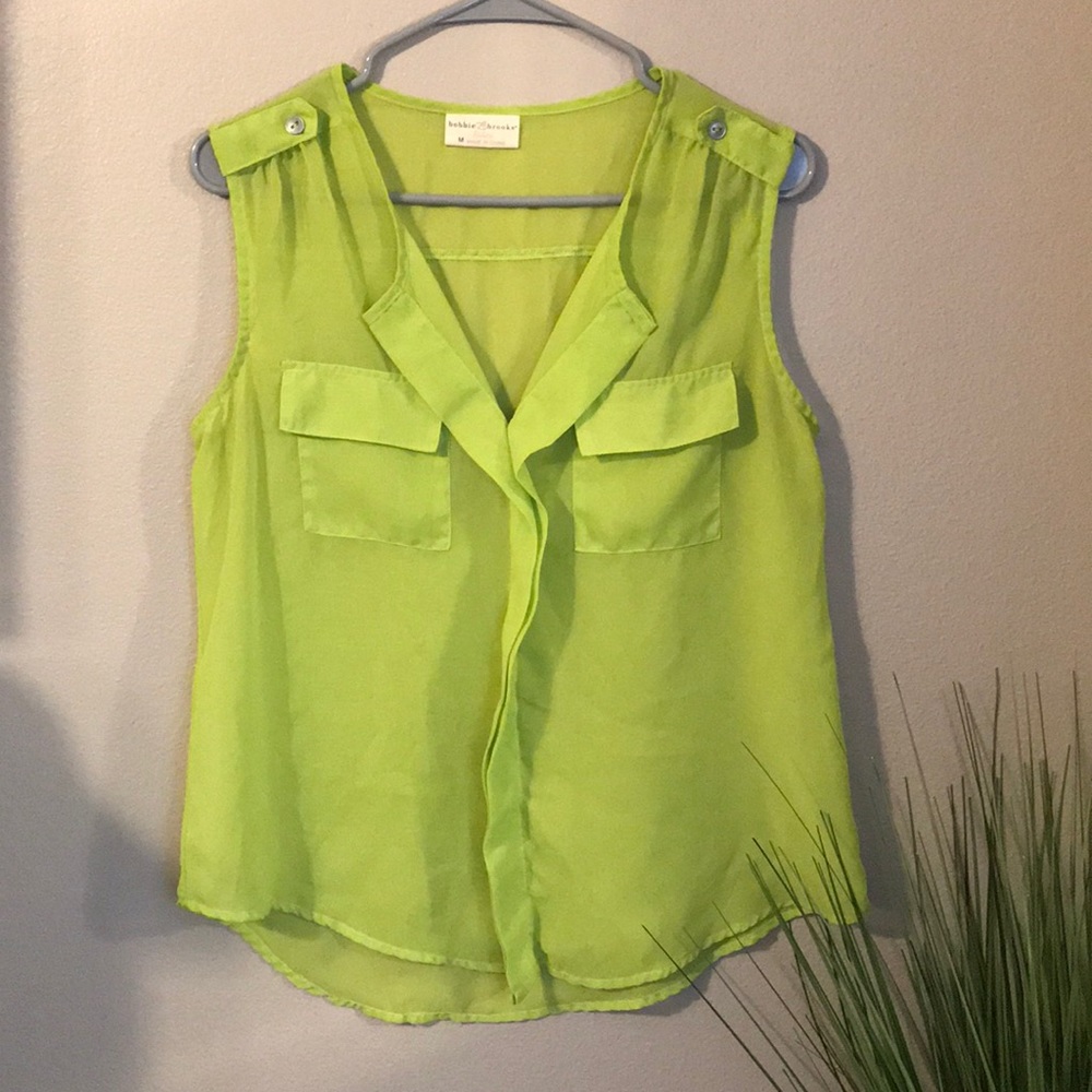 Bobbie Brooks Sheer Top